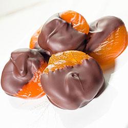 Hand-Dipped Glace' Apricots
